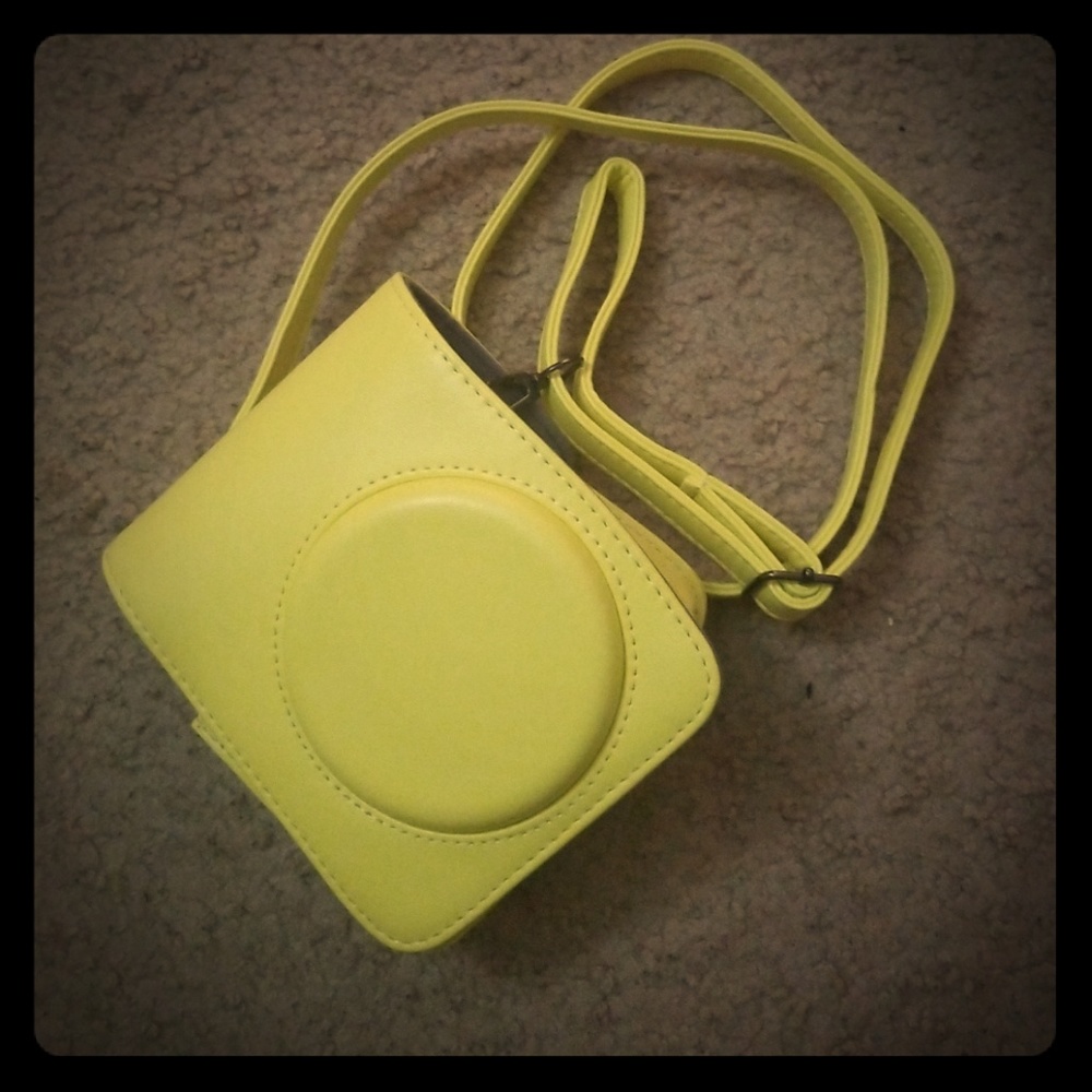 PU Leather Case w/strap 4 Fujifilm Instax Mini 70